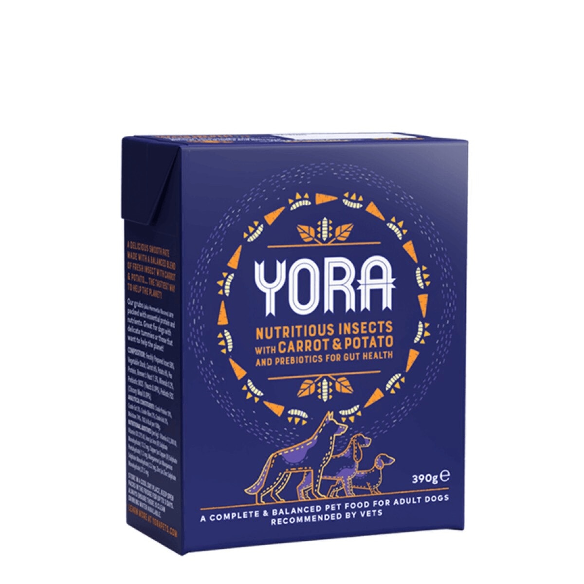 Yora Yora Protein Pate Adult Dry Dog Food pet food packaging